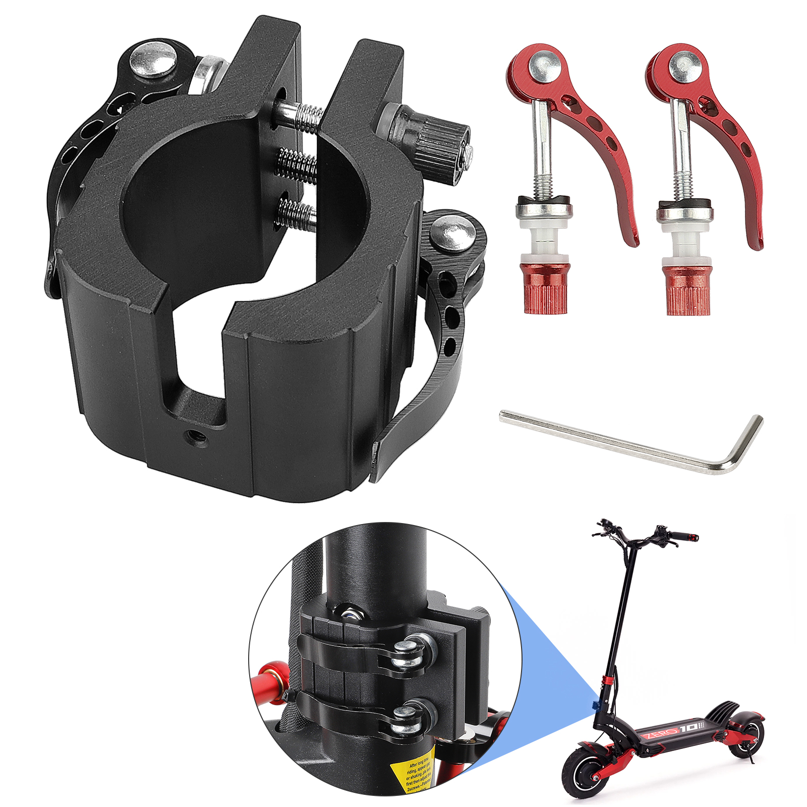 Porta Di Ricarica Universale A 3 Pin Per Scooter Elettrici Zero, Grace, Speedual, Vsett (8, 9, 10, 11X, Mini)