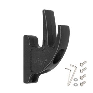 Black Ulip front metal hook for M5 and M6 screws (for Ninebot GT and most of scootesr)
