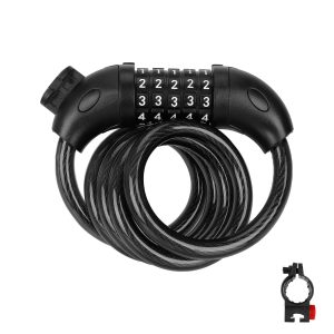 Black five -digit password lock