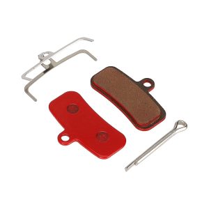 Red SHIMANO ZEE M640 Disc Brake Pads