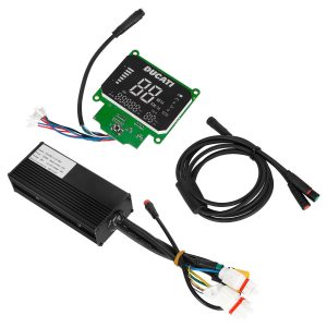 DUCATI 48V 1200W display+controller+cable set for dual brake (Conector XT90)