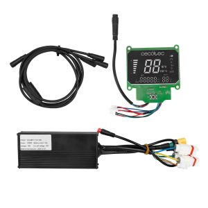 48V 1200W display+controller with dual brake +cable set for Cecotec Bongo Z scooter (Conector XT90)