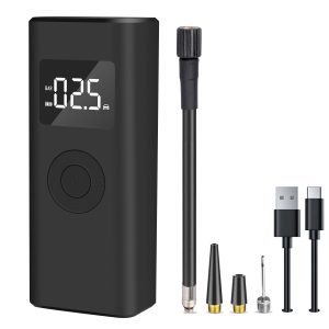 Small electric charge pump for tires