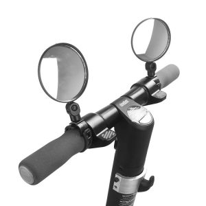 2 pcs round rearview mirrors for 22mm handlebars