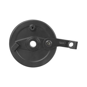 left drum brake assembly for 8 and 10 inch