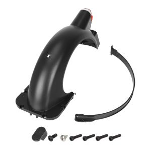 Black Rear fender with light for Max G30D scooter