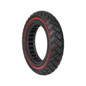 Ulip 10*2.125 off-road solid tire with red circle(ID 141mm & slot 36mm)